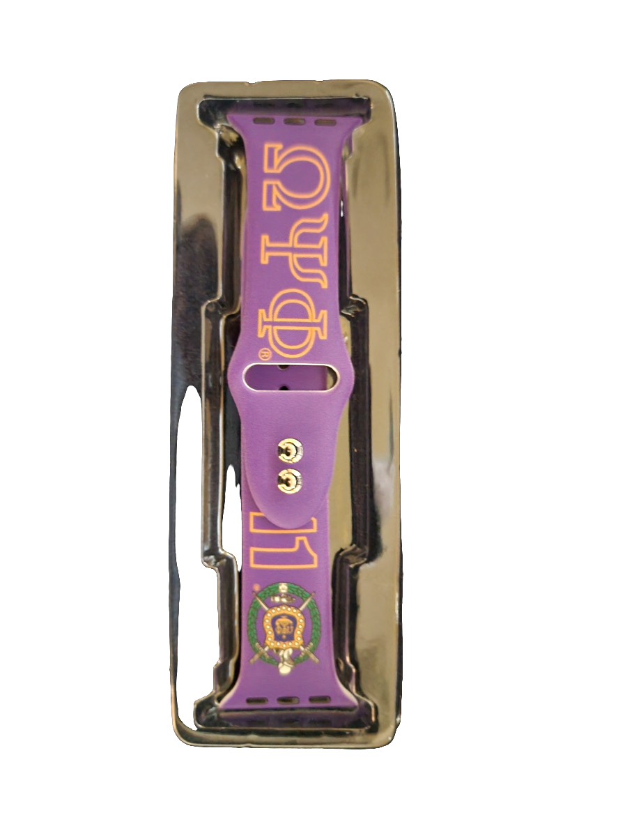 Omega Psi Phi Purple Watch Band