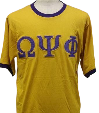 Omega Psi Phi Ringer Tee