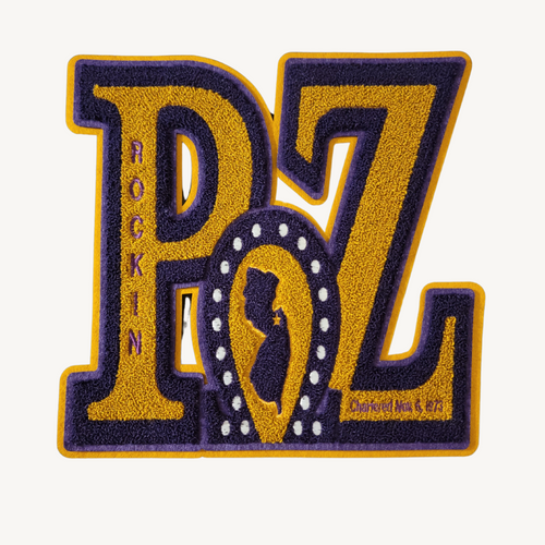 Rho Zeta Chenille Patch