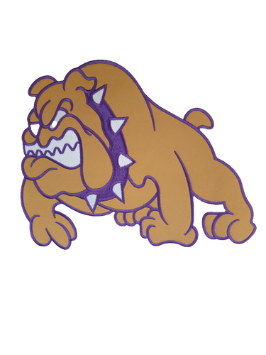 Omega Psi Phi Bulldog Patch