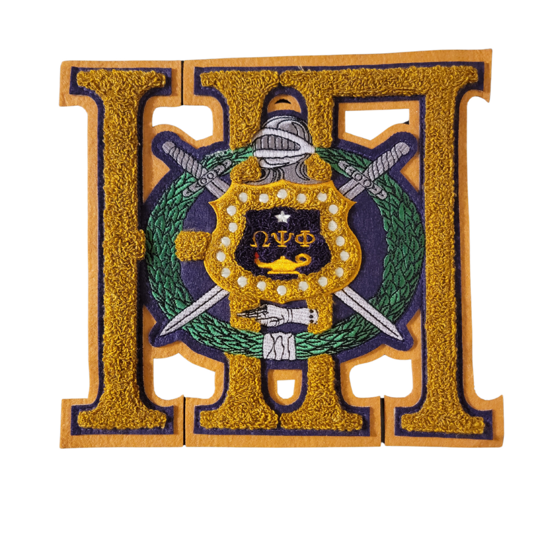 Eta Pi Chenille Patch