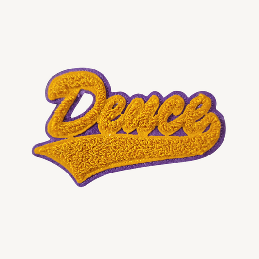Deuce Chenille Patch