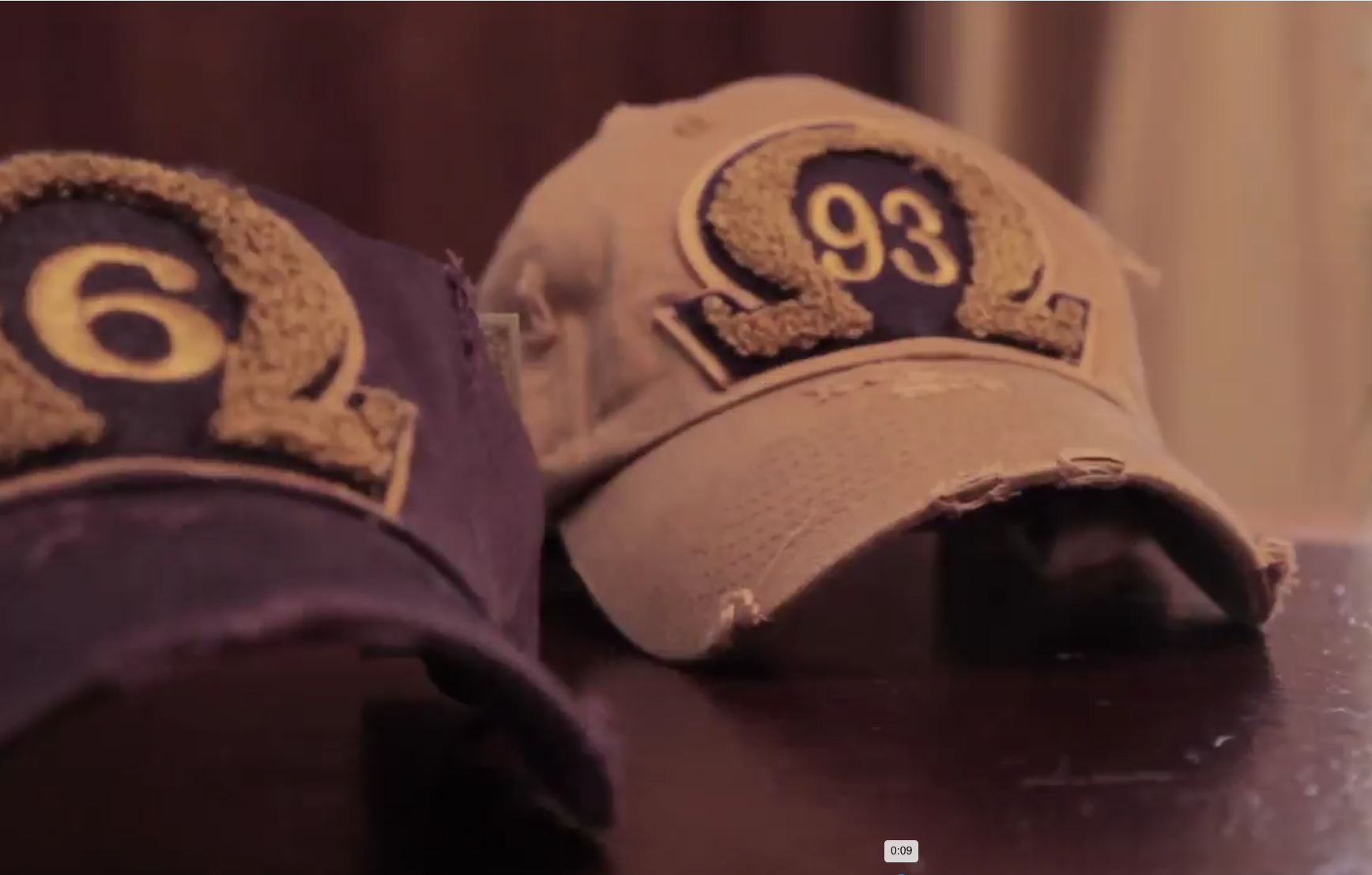 Omega Psi Phi Chenille Hat customized by QueEssentials.com