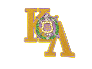 Kappa Lambda - Gold Chenille Patch