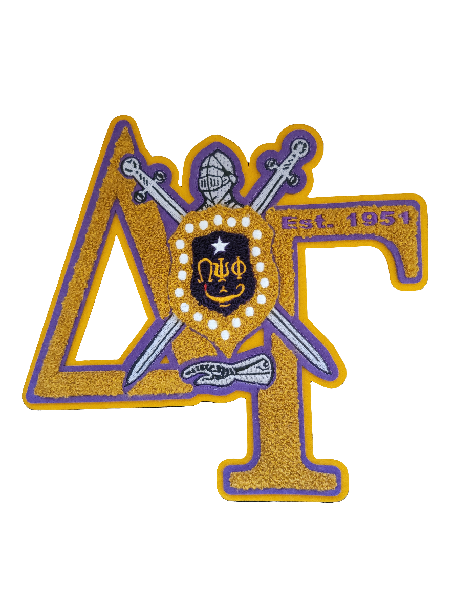 Delta Gamma Chenille Patch