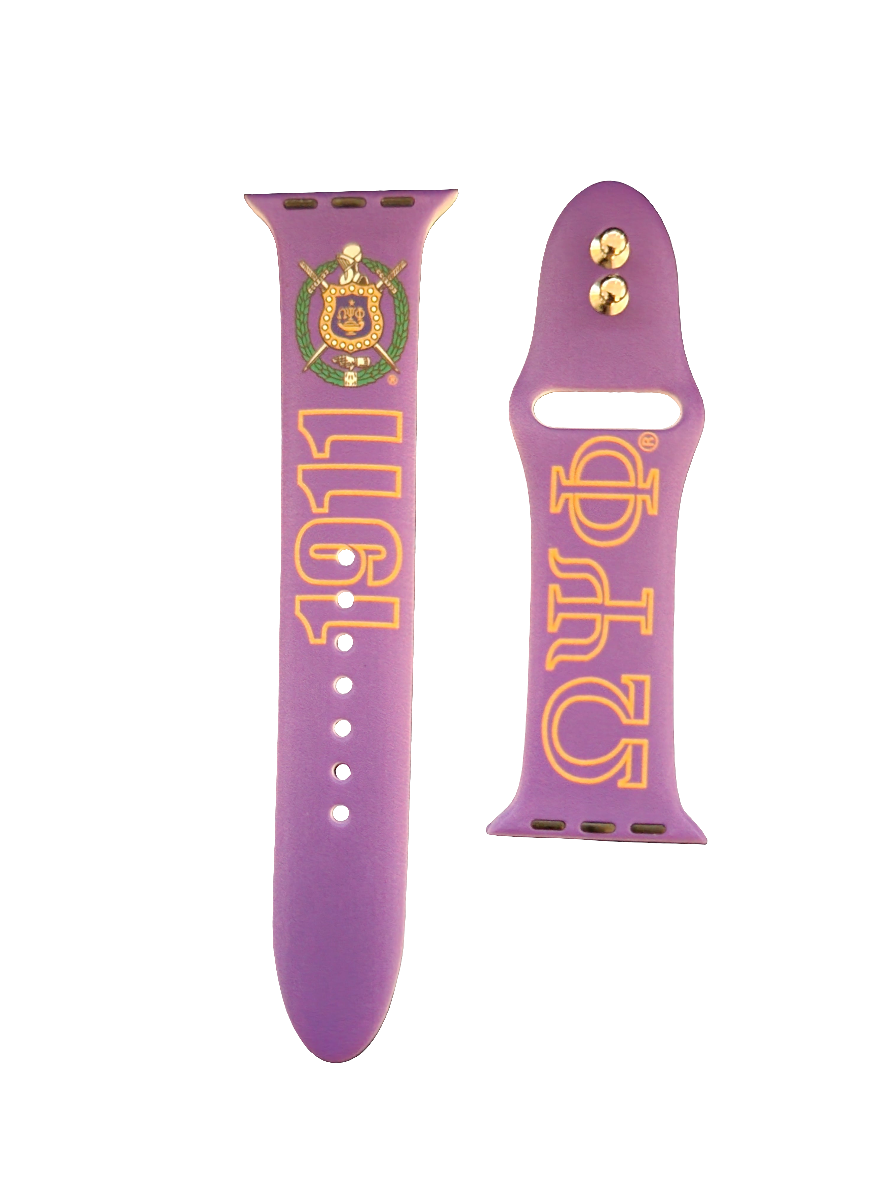 Omega Psi Phi Purple Watch Band