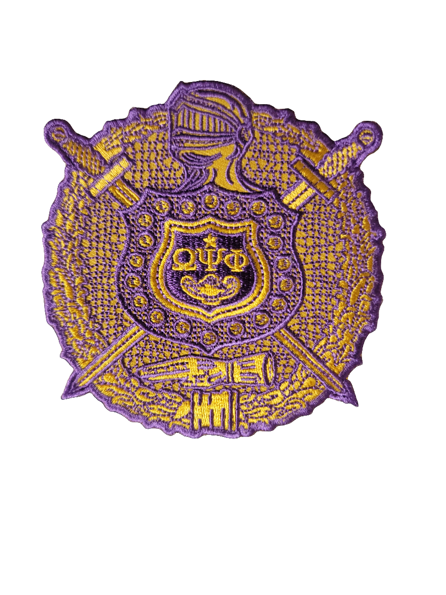 Omega Psi Phi 1923 Shield Patch