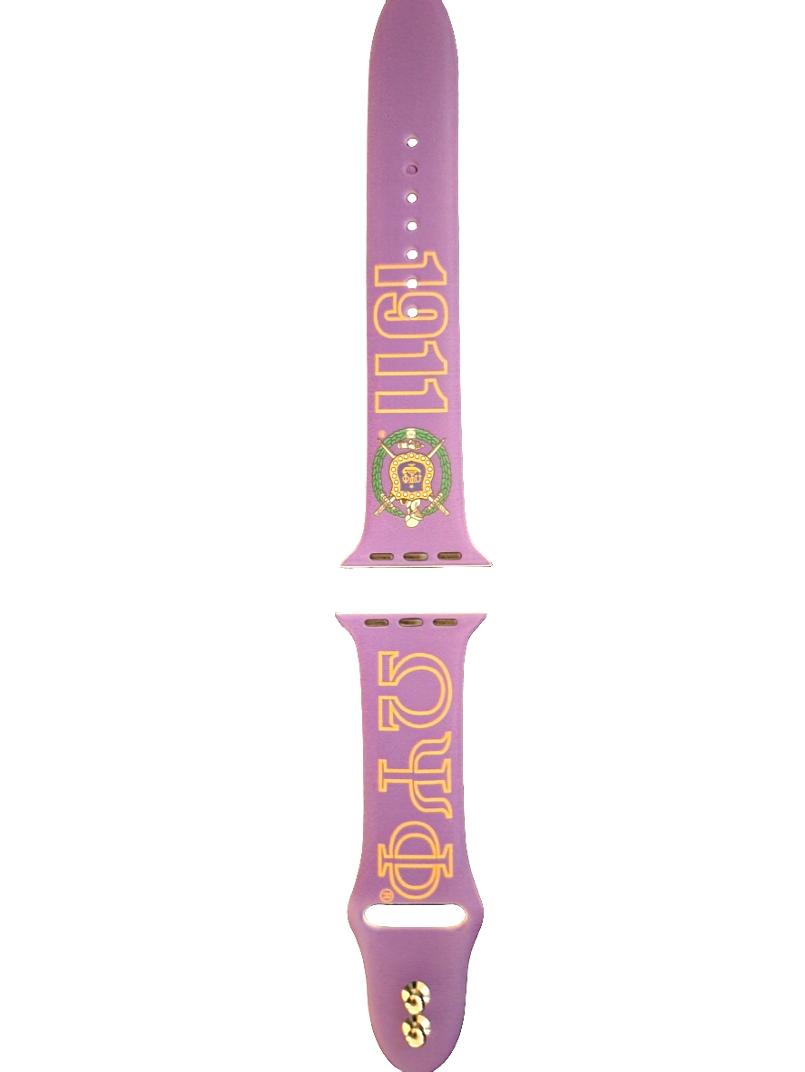Omega Psi Phi Purple Watch Band
