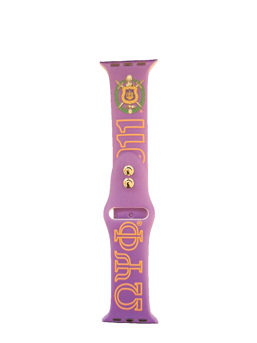 Omega Psi Phi Purple Watch Band