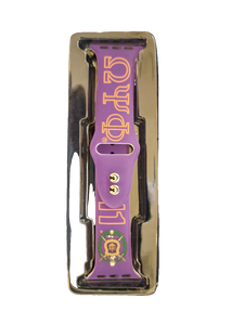 Omega Psi Phi Purple Watch Band