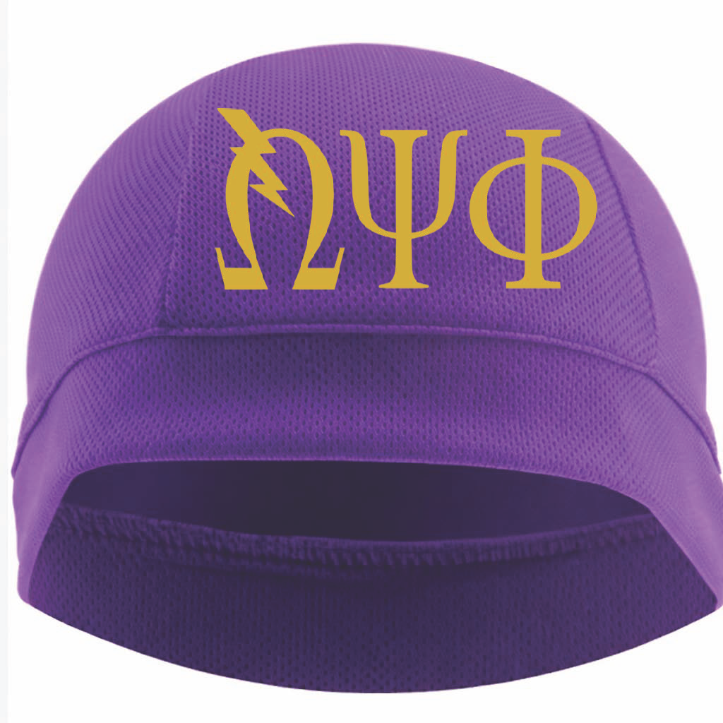 Omega Psi Phi Sport Mesh Skull Cap