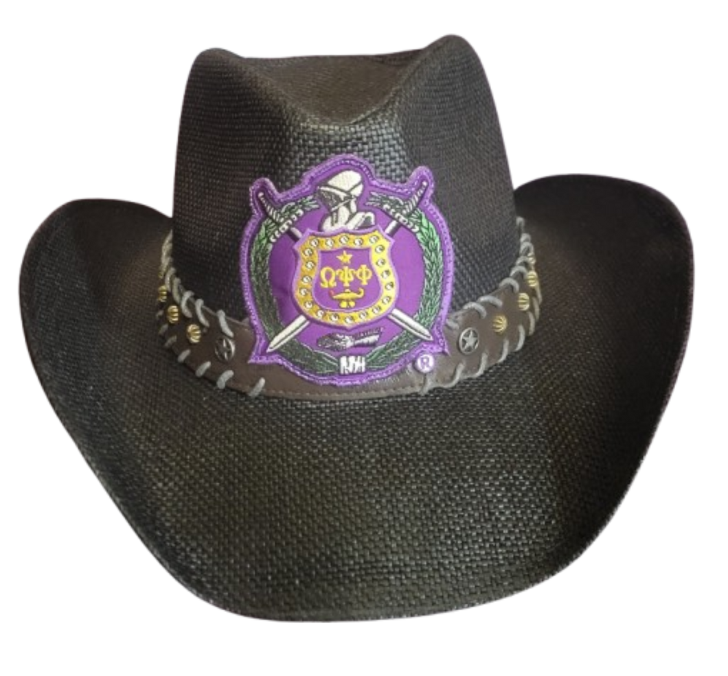 Omega Psi Phi Cowboy Hat