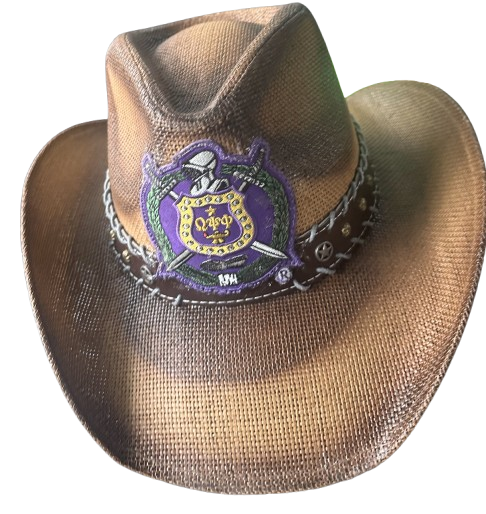 Omega Psi Phi Cowboy Hat