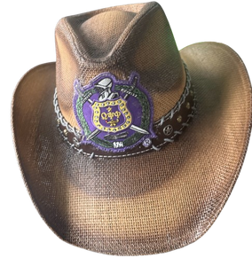 Omega Psi Phi Cowboy Hat