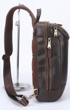 Omega Psi Phi Leather Sling Bag
