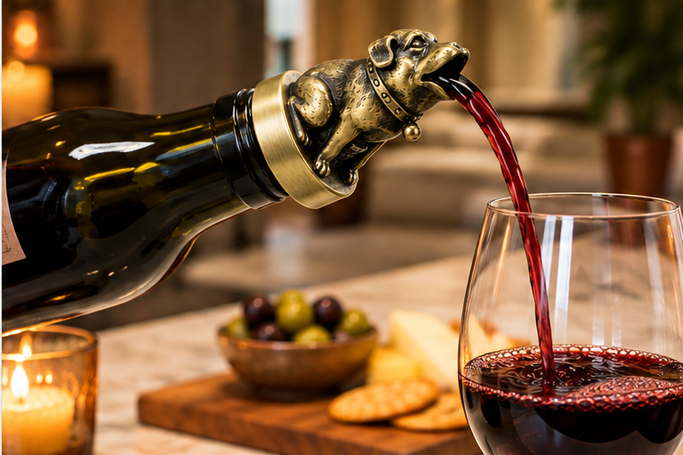 Bulldog Wine Pourer