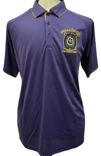 Omega Psi Phi Dri Fit Polo