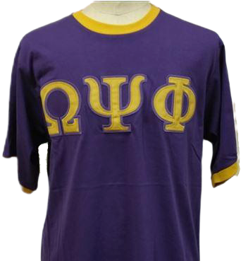 Omega Psi Phi Ringer Tee