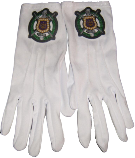 Omega Psi Phi Memorial Service Gloves