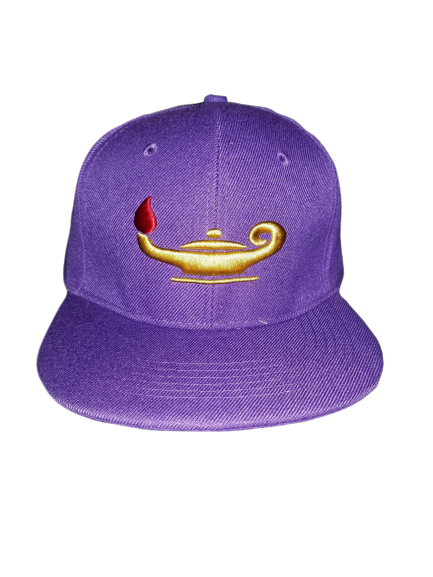 Omega Psi Phi Snap Back Hat customized by QueEssentials.com